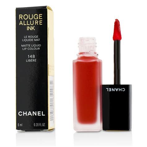 chanel rouge allure ink libere 148|ROUGE ALLURE INK Matte liquid lip colour 148 .